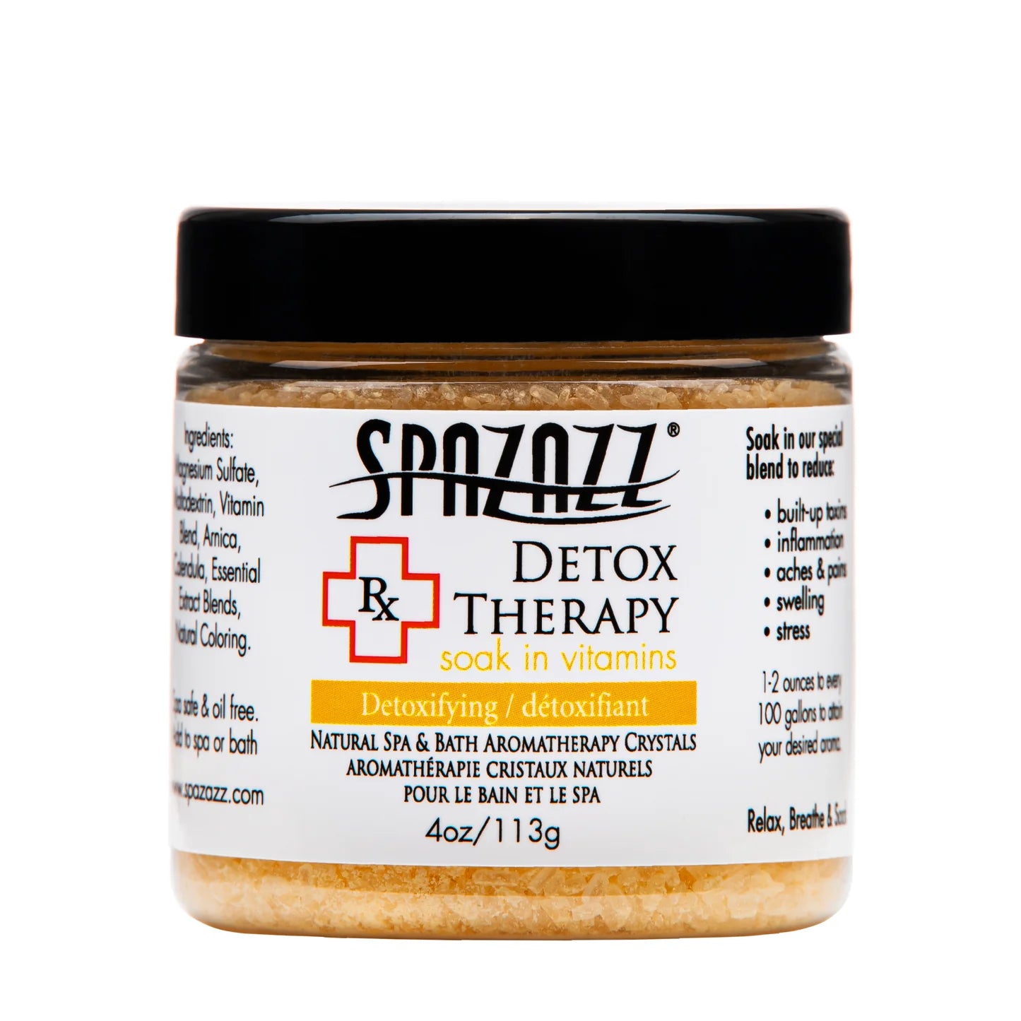 Spazazz Detox Therapy Hot Tub Spa Fragrance