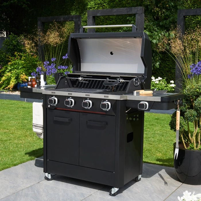 Infinity Gas Cooker BBQ with Cabinet & Side Burner