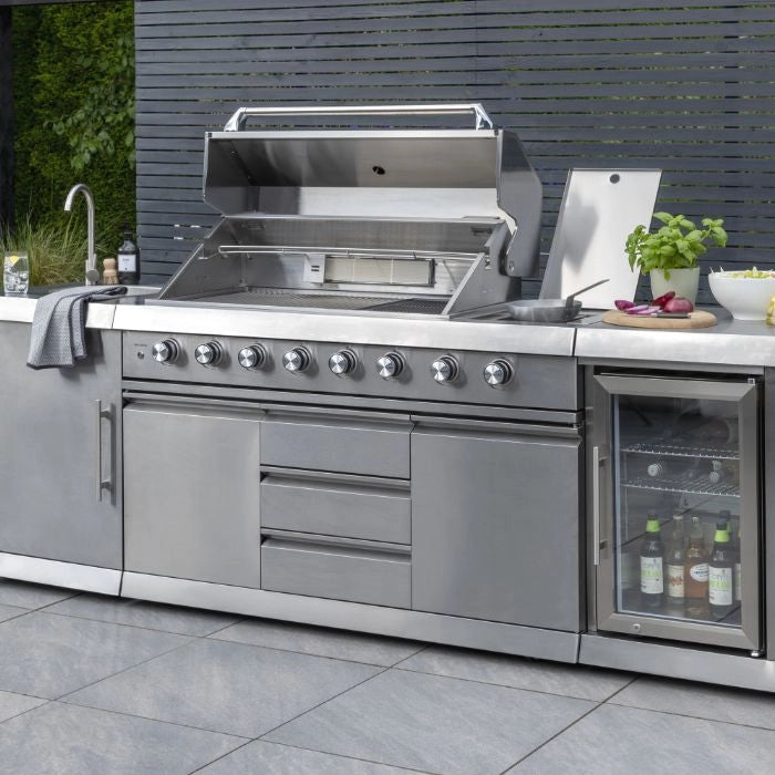 Absolute Pro Premium Outdoor Gas Kitchen XL with Fridge & Sink