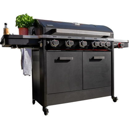 Infinity Gas Cooker BBQ with Cabinet & Side Burner